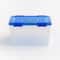 IRIS® WeatherPro™ 44qt. Clear Heavy Duty Plastic Storage Bins with Blue Lids, 4ct.